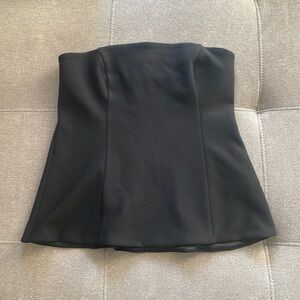 Women's Abercrombie & Fitch Black Strapless Size Small